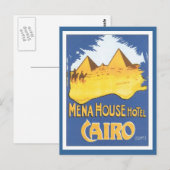 Altes Kairo Ägypten Postkarte (Vorne/Hinten)