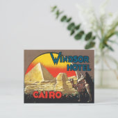 Altes Kairo Ägypten Postkarte (Stehend Vorderseite)