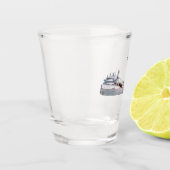 Altes Kalumeterglas Schnapsglas (Links)
