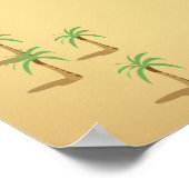 Altes Kartenposter im Vintagen Stil des Nils Poster (Ecke)