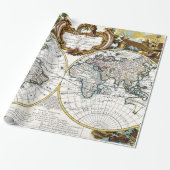 Altes Kartenspielpapier für Party-Packpapier Geschenkpapier (Ungerollt)