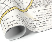 Altes Kartenspielpapier für Party-Packpapier Geschenkpapier (Rolleneckpunkt)