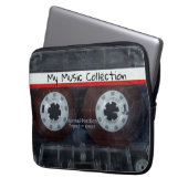 Altes Kassettenband Laptopschutzhülle (Vorderseite Links)