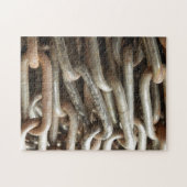 Altes Kettenpuzzle mit Geschenkboxen Puzzle (Horizontal)