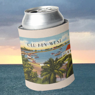 Altes Key West Florida Garrison Bight vintage Dosenkühler