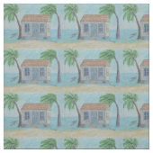 ALTES KEY WEST-TRITONSHORN-HAUS STOFF (Muster)