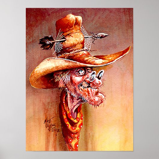 Altes Kinderbett Poster (Vorne)