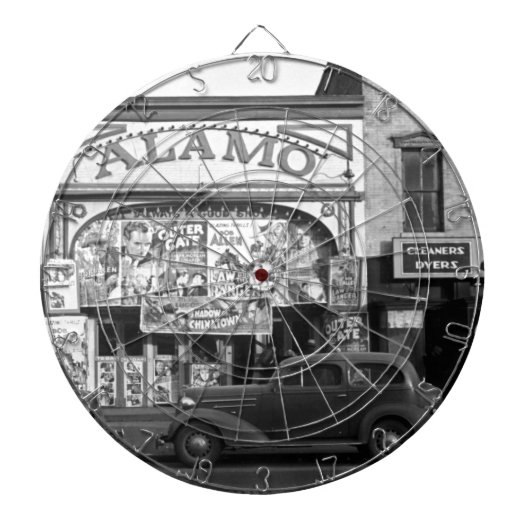 Altes Kino Dartscheibe (vorne)
