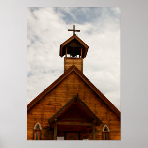 Altes Kirchenplakat Poster