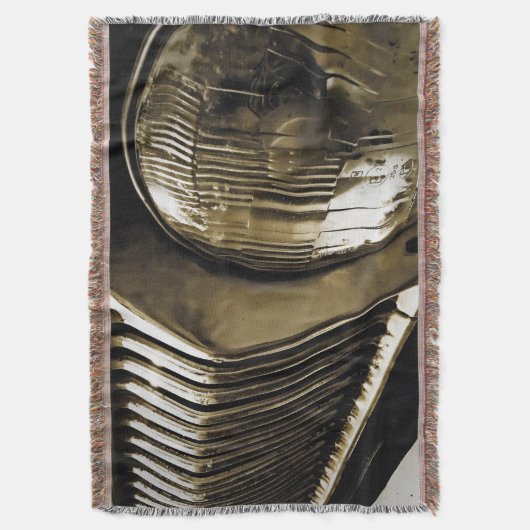 Altes klassisches Autoscheinwerfer Decke (Vorderseite Vertikal)