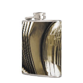 Altes klassisches Autoscheinwerfer Flachmann (Links)