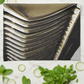 Altes klassisches Autoscheinwerfer Küchentuch (Gefaltet)