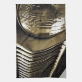 Altes klassisches Autoscheinwerfer Küchentuch (Vertikal)