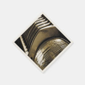 Altes klassisches Autoscheinwerfer Serviette (Ecke)