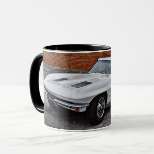 Altes klassisches Corvette-Automug Tasse