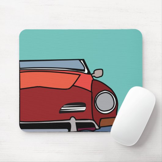 Altes klassisches Vintage-Auto Mousepad (Mit Mouse)