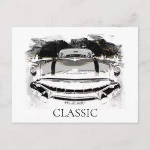 *~* Altes klassisches Vintages antikes Auto Retro Postkarte