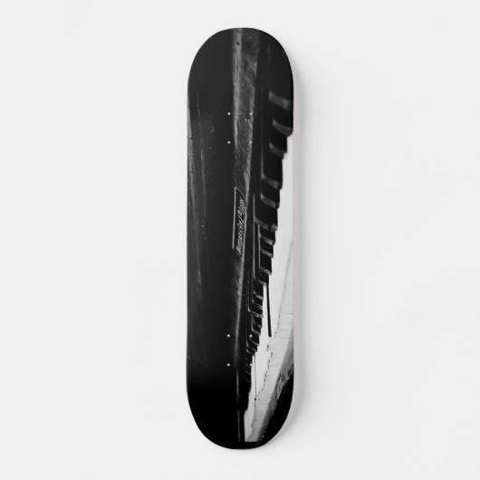 Altes Klavier Skateboard (Vorderseite)