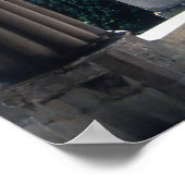 Altes Kloster-Poster-Papier (Matte) Poster (Ecke)