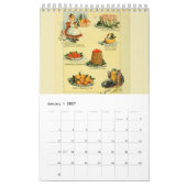 Altes Kochbuch Kalender (Jan 2027)