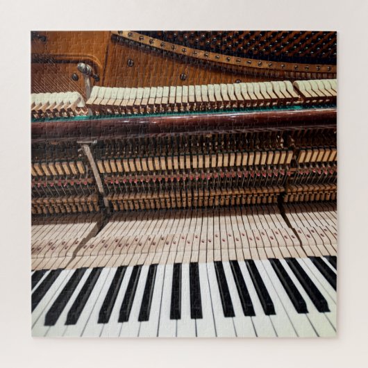 Altes Konzertpiano Foto Puzzle (Vertikal)