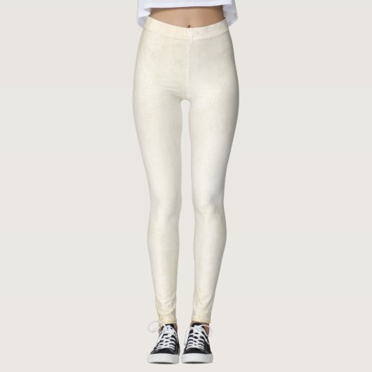 Altes Kraftpapier: texturierter Hintergrund Leggings (Vorderseite)