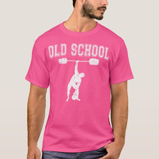 Altes Krafttraining T-Shirt (Vorderseite)