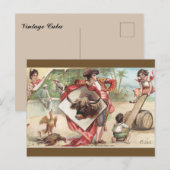 Altes Kuba Postkarte (Vorne/Hinten)