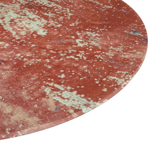 Altes Kupfer: Lebhafte Metallstruktur. Schneidebrett (Ecke)