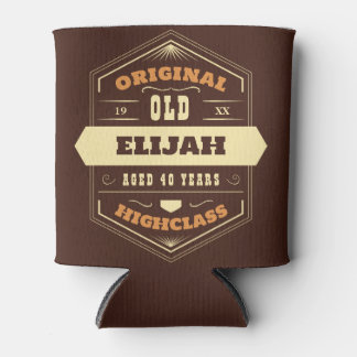 altes Label Dosenkühler