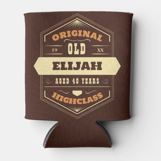 altes Label Dosenkühler (Vorderseite)