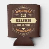 altes Label Dosenkühler (Rückseite)