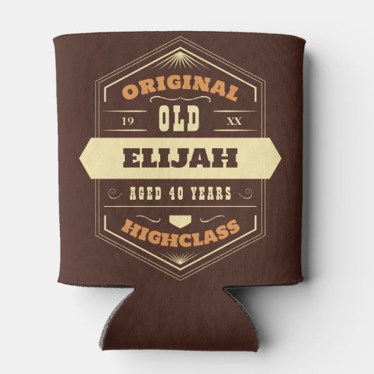 altes Label Dosenkühler (Rückseite)