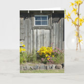 Altes Land-Schönheit Karte (Gelbe Blume)