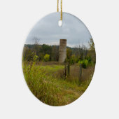 Altes Land Silo Landschaft Keramikornament (Rechts)
