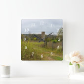 Altes Land Silo Landschaftswall Uhr (Zuhause)