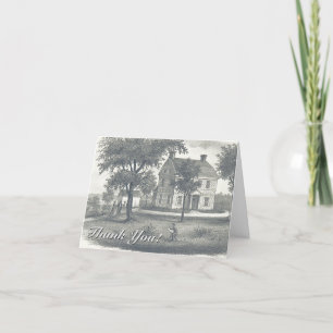 Altes Landhaus "Danke!" Dankeskarte