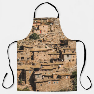 Altes ländliches traditionelles Dorf in Marokko. T Schürze