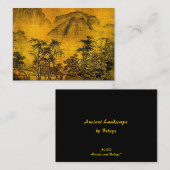 Altes Landschaft-ATC Visitenkarte (Vorne/Hinten)