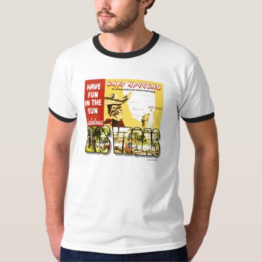 ALTES LAS VEGAS T-Shirt (Vorderseite)
