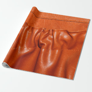 Altes Leder Vintage-Autositzdetail. blau, vergange Geschenkpapier
