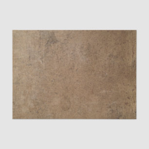 Altes Lederbuch Tabak braun Seidenpapier