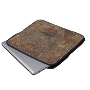 Altes Lederdruckmuster Laptopschutzhülle