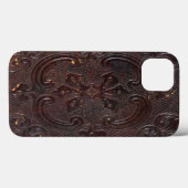 Altes Ledermappe Case-Mate iPhone Hülle (Rückseite (Horizontal))