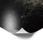 Altes Leuchtturm in einer Sturmnacht Fotodruck (Ecke)