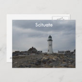 Altes Leuchtturm Postkarte (Vorne/Hinten)