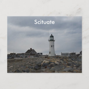 Altes Leuchtturm Postkarte