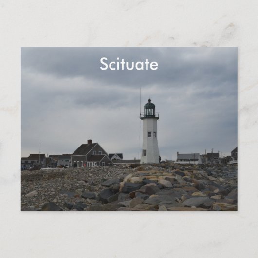 Altes Leuchtturm Postkarte (Vorderseite)