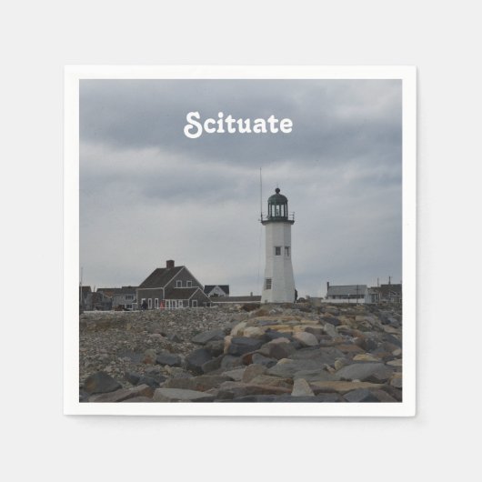 Altes Leuchtturm Serviette (Vorderseite)