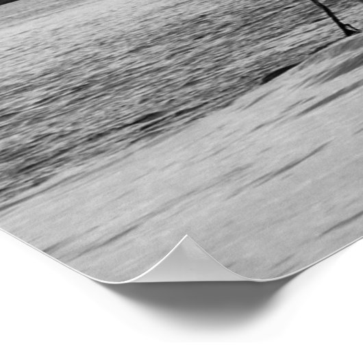 altes Leuchtturmposter Poster (Ecke)